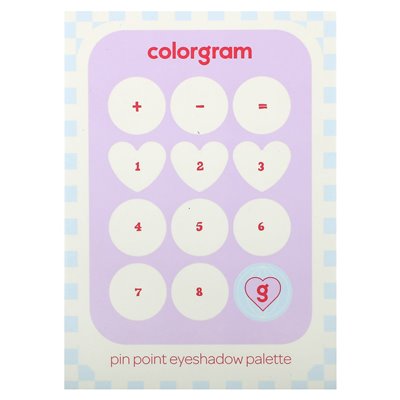 Colorgram, Pin Eyeshadow Palette, 03 Pink + Lavender Love, 0.31 oz (8.9 g)