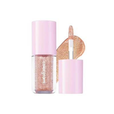 Colorgram, Milk Bling Shadow, 12 coral hummingbirds, 0.11 oz (3.2 g)
