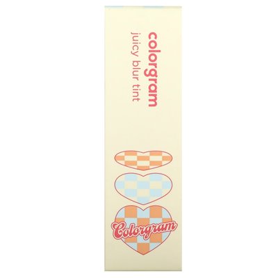 Colorgram, Juicy Blur Tint, 01 Coral Hip, 0.11 oz (3.4 g)