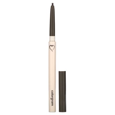 Colorgram, Shade Reshaping Slim Pencil Liner, 03 Cool Brown, 0.004 oz (0.12 g)