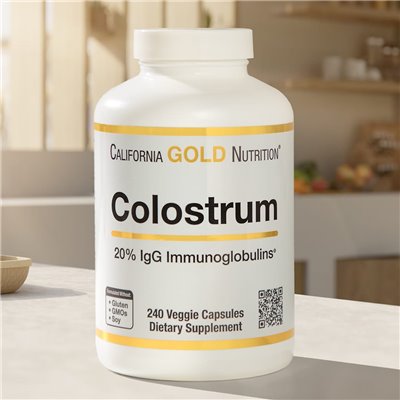 California Gold Nutrition, siara, 240 kapsułek wegetariańskich