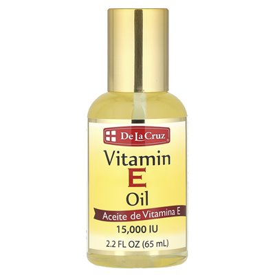 De La Cruz, Olej z Witaminy E, 15,000 IU, 2.2 uncji (65 ml) De La Cruz, Olej z Witaminy E, 15,000 IU, 2.2 uncji (65 ml)