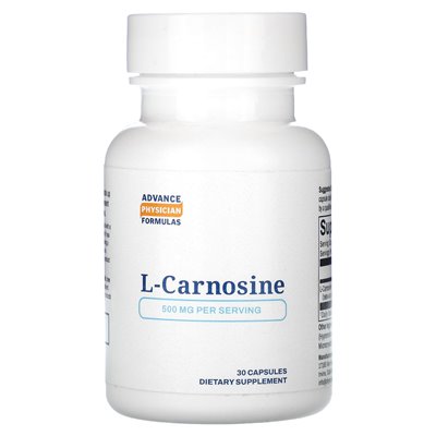 Doctors Advance Formulas, L-Carnosin, 500 mg, 30 Kapseln
