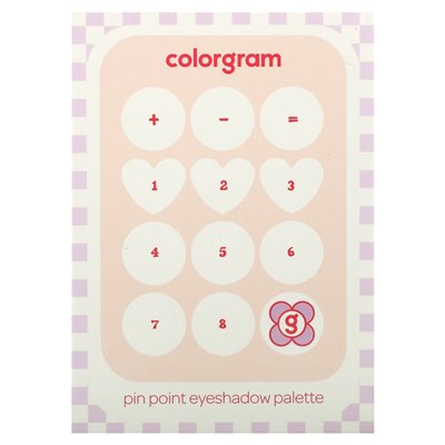 Colorgram, Pin-Lidschattenpalette, 04 Bright + Cool Love, 0,32 oz (9,1 g)