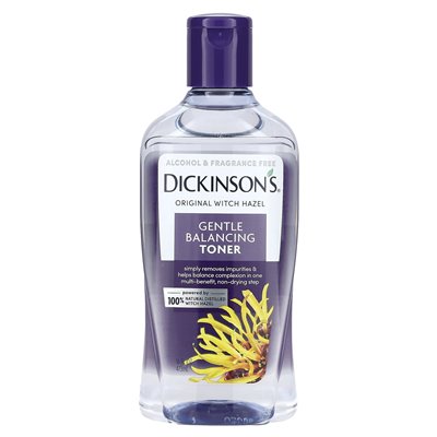 Dickinson Brands, Delikatle Balancing Toner, Original Witch Hazel, alkohol i zapach, 16 Oz (473 ml)
