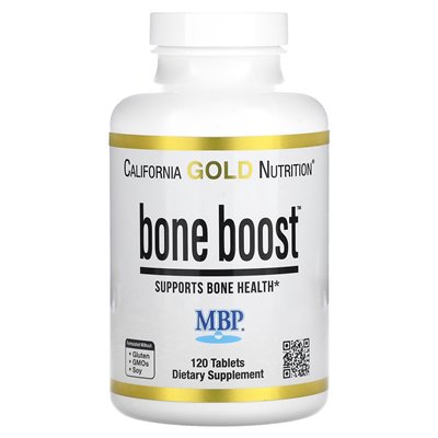 California Gold Nutrition, Bone Boost, 120 tabletek California Gold Nutrition, Bone Boost, 120 tabletek