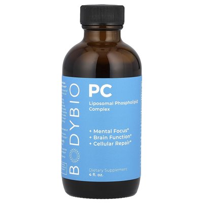 Bodybio, PC, liposomalny kompleks fosfolipidowy, 4 fl Oz Bodybio, PC, liposomalny kompleks fosfolipidowy, 4 fl Oz