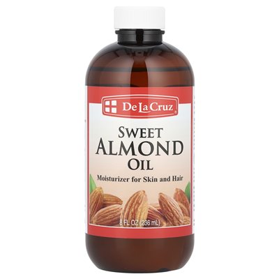 De la Cruz, słodki olej migdałowy, 8 fl oz (236 ml) De la Cruz, słodki olej migdałowy, 8 fl oz (236 ml)