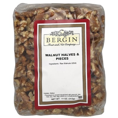 Bergins Fruit and Nut Company, Hälften und Stücke, 11 Unzen (312 g)