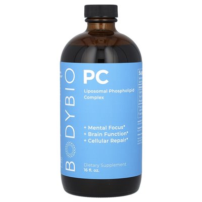 Bodybio, PC, liposamalny kompleks fosfatydylipidowy, 16 fl oz
