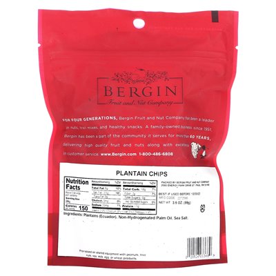 Bergin Fruit and Nut Company, Cisips, 3,5 uncji (99 g) Bergin Fruit and Nut Company, Cisips, 3,5 uncji (99 g)