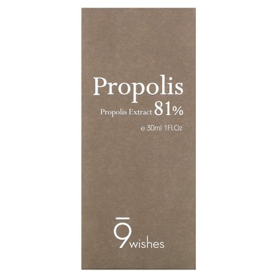 9Wishes, Ekstrakt propolis 81%, 1 Fl Oz (30 ml)