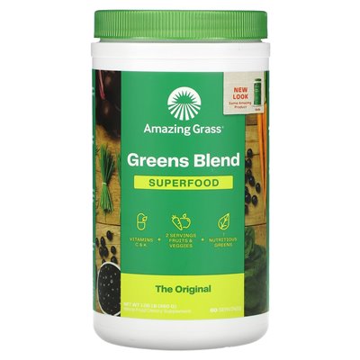 Niesamowita trawa, superfood mieszanki zieleni, oryginał, 1,06 funta (480 g) Niesamowita trawa, superfood mieszanki zieleni, oryginał, 1,06 funta (480 g)