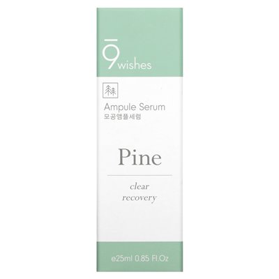 9Wishes, Pine, Ampoule Serum, 0.85 fl oz (25 ml)
