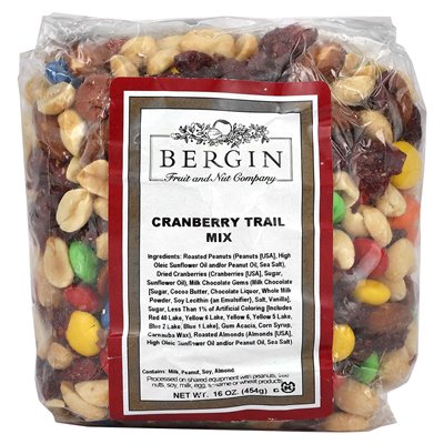Bergin Fruit and Nut Company, Cranberry Trail Mix, 16 uncji (454 g)