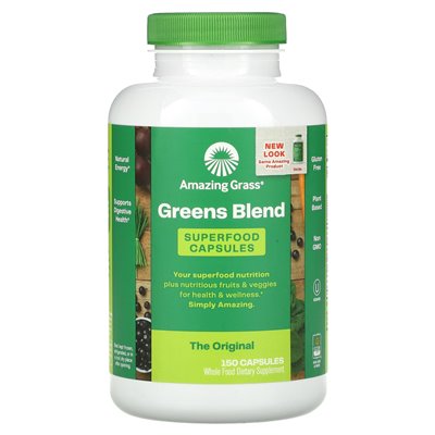 Amazing Grass, Green Mix, Original, 150 Kapseln