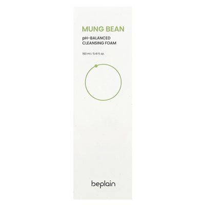 Belain, Mung Bean pH Balanced Reinigungsschaum, 5,41 Fl Oz (160 ml)
