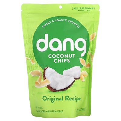 Dang Foods, Coconut Chips, Original Recipe, 3.17 oz (90 g)