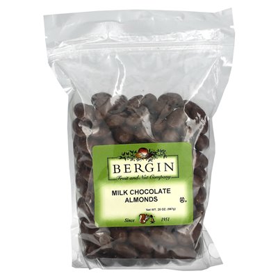 Bergin Fruit and Nut Company, Milk Chocolate Migdds, 20 uncji (567 g)