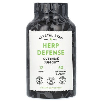 Crystal Star, Herp Defense, 60 kapsułek wegetariańskich