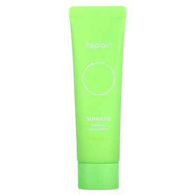 Beplain, Sunmuse, Mineral Sunscreen, SPF 50+ PA++++, 1.69 fl oz (50 ml) Beplain, Sunmuse, Mineral Sunscreen, SPF 50+ PA++++, 1.69 fl oz (50 ml)