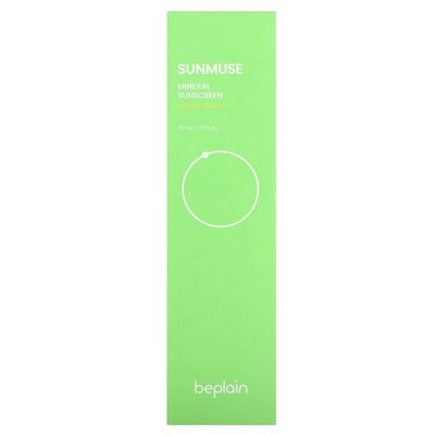 Beplain, Sunmuse, Mineral Sunscreen, SPF 50+ PA++++, 1.69 fl oz (50 ml) Beplain, Sunmuse, Mineral Sunscreen, SPF 50+ PA++++, 1.69 fl oz (50 ml)
