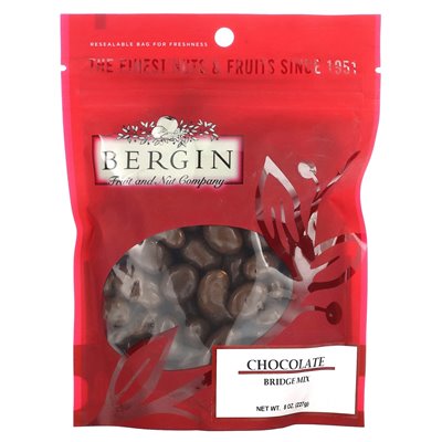Bergin Fruit and Nut Company, Bridge Mix, Schokolade, 8 Unzen (227 g)