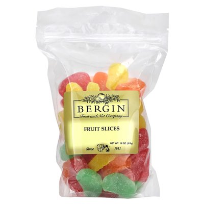 Bergin Fruit and Nut Company, Fruit Slists, 18 uncji (510 g)