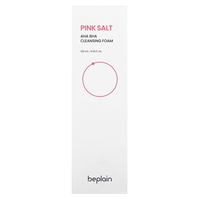 BEPLALAL, Rosa Salz, Aha Bha Reinigungsschaum, 4,05 fl oz (120 ml)