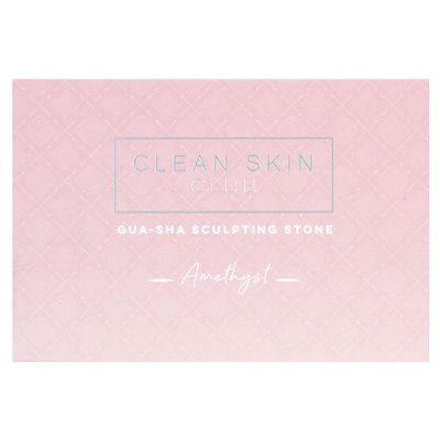 Clean Skin Club, Gua-Sha Sculpting Stone, Amethyst, 1 Count