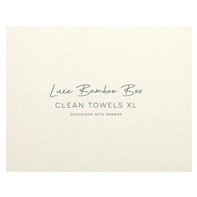 Clean Skin Club, Luxury Bamboo Box, Clean Towels XL, 50 Count