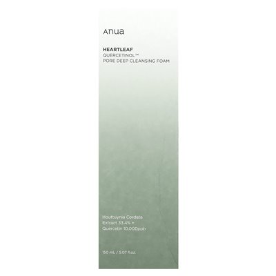 Anua, Heartleaf Quercetynol, pory głębokie oczyszczanie pianki, 5,07 fl oz (150 ml) Anua, Heartleaf Quercetynol, pory głębokie oczyszczanie pianki, 5,07 fl oz (150 ml)