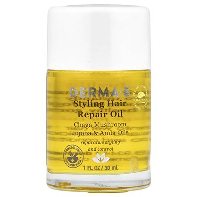 Derma E, Styling Hair Repair Oil, 1 Fl Oz (30 ml) Derma E, Styling Hair Repair Oil, 1 Fl Oz (30 ml)