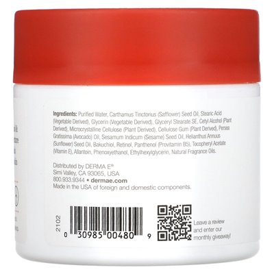 Derma E, Anti-Weight Renewal Cream, 4 oz (113 g)