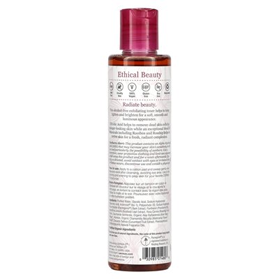 Derma E, Essentials, Radiance Toner, Glicol Acid &amp Rooibos, 6 Fl Oz (175 ml)