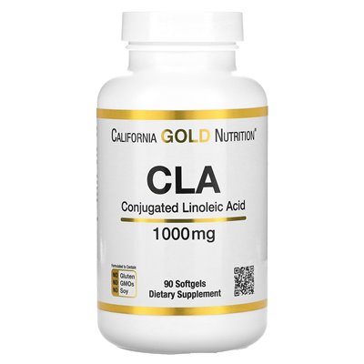 California Gold Nutrition, CLA, Conjugated Linoleic Acid, 1000mg, 90 Soft