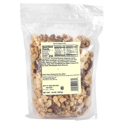 Bergin Fruit and Nut Company, Keto Snack Mix, 14 uncji (397 g)