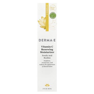 Derma E, Vitamin C Renving Feuchtigkeitscreme, Ferulasäure und Rooibos, 2 Fl Oz (60 ml)