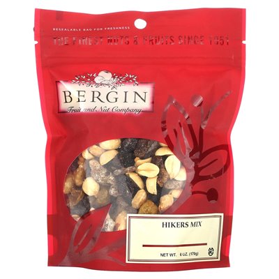 Bergin Fruit and Nut Company, Hikers Mix, 6 uncji (170 g)
