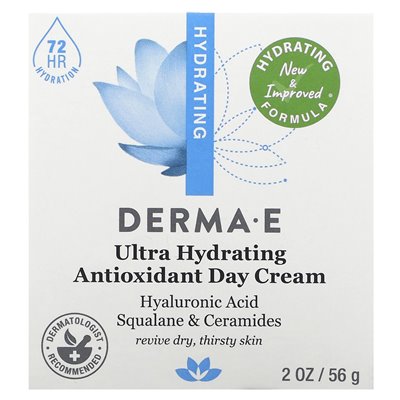 Derma E, Ultra Hydrating Antioxidant Cream, Feuchtigkeitsspendende Antioxidantiencreme, 2 oz (56 g)