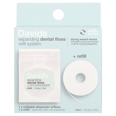 Davids, rozszerzanie systemu napełniania dentystycznej nić dentystycznej + wkład, mięta, 2