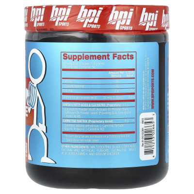 BPI Sports, CLA + Carnitin, Fruchtpunsch, 13,05 oz (370 g)