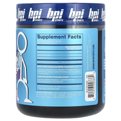 BPI Sports, CLA + Carnitin, Schneekegel, 12,34 oz (350 g)