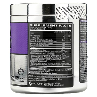 C4 / Cellucor, Alpha Amino ™, Performance BCAAS, Fruit Punch, 13,4 uncji (381 g) C4 / Cellucor, Alpha Amino ™, Performance BCAAS, Fruit Punch, 13,4 uncji (381 g)