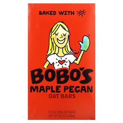 Bobo Oat Bars, Maple Pecan, 12 Bars, 3 Ounces (85 G)