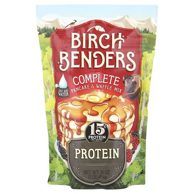 Birch Barley, Complete Pancake and Waffle Mix, Protein, 16 oz (454 g)
