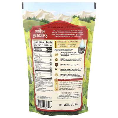 Birch Barley, Complete Pancake and Waffle Mix, Protein, 16 oz (454 g)