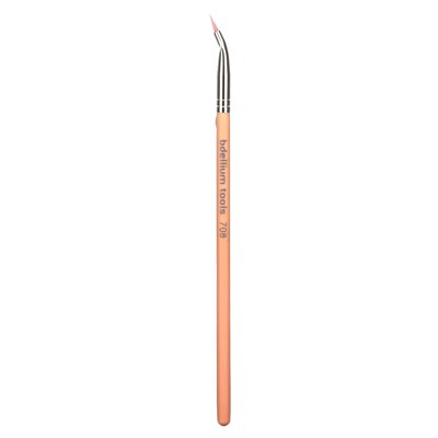 Tools Bdellium, Pink Bambus, 708 gebogener Eyeliner, 1 Pinsel