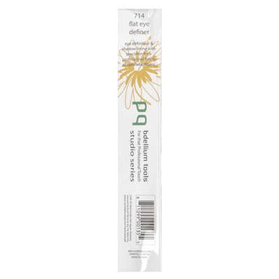 BDELIULIUM Tools, Studio Series, Flat Eye Definer, Eyes 714, 1 brush