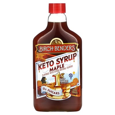 Brzbie Binch, keto syrup, maple, 13 fl oz (384 ml)